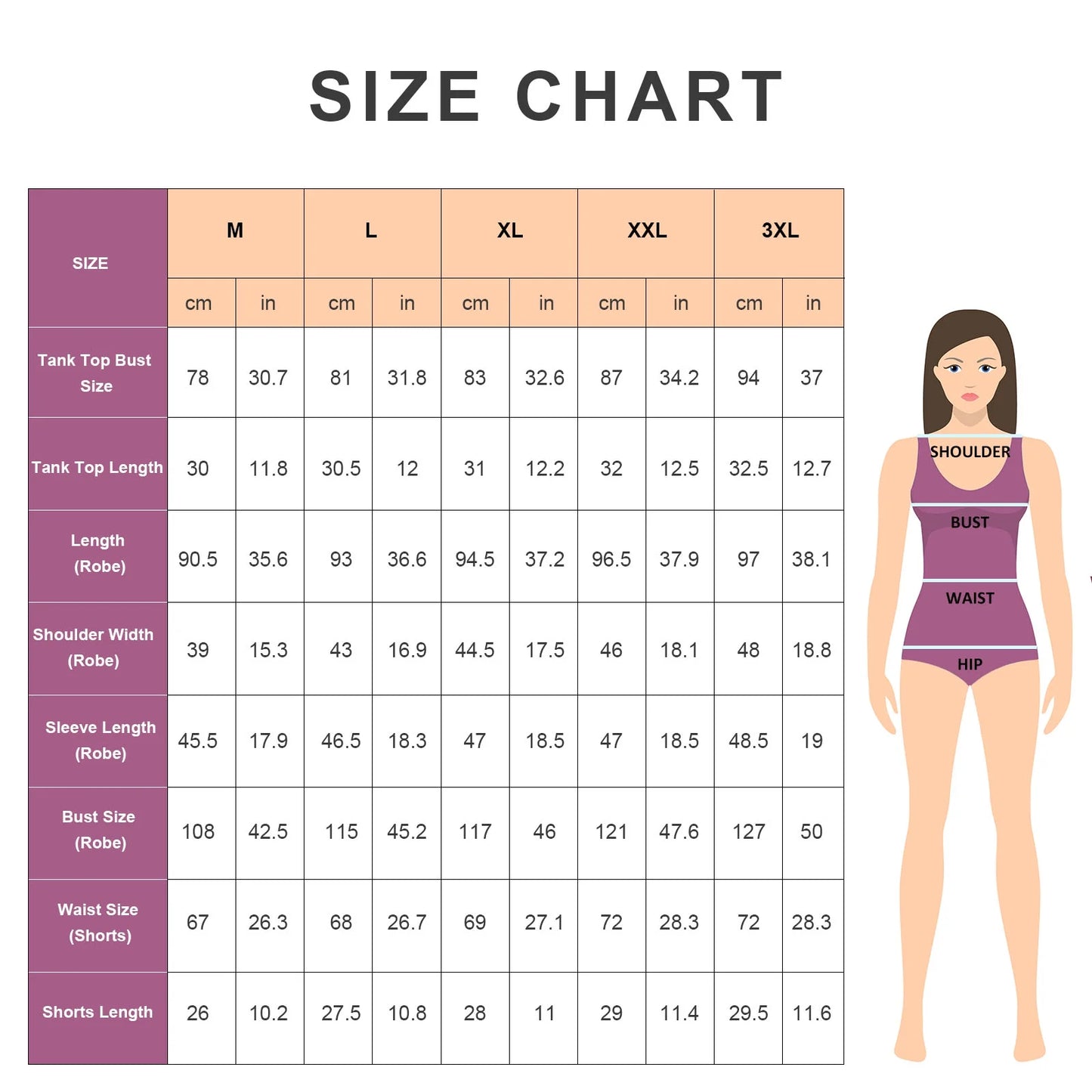 Sexy Lingerie, Silk Satin Pajamas for Women, Womens Summer Pajamas Pjs Sets of 4 Pcs with Floral Lace Top Shorts and Robe, Gift for Women, Black, M